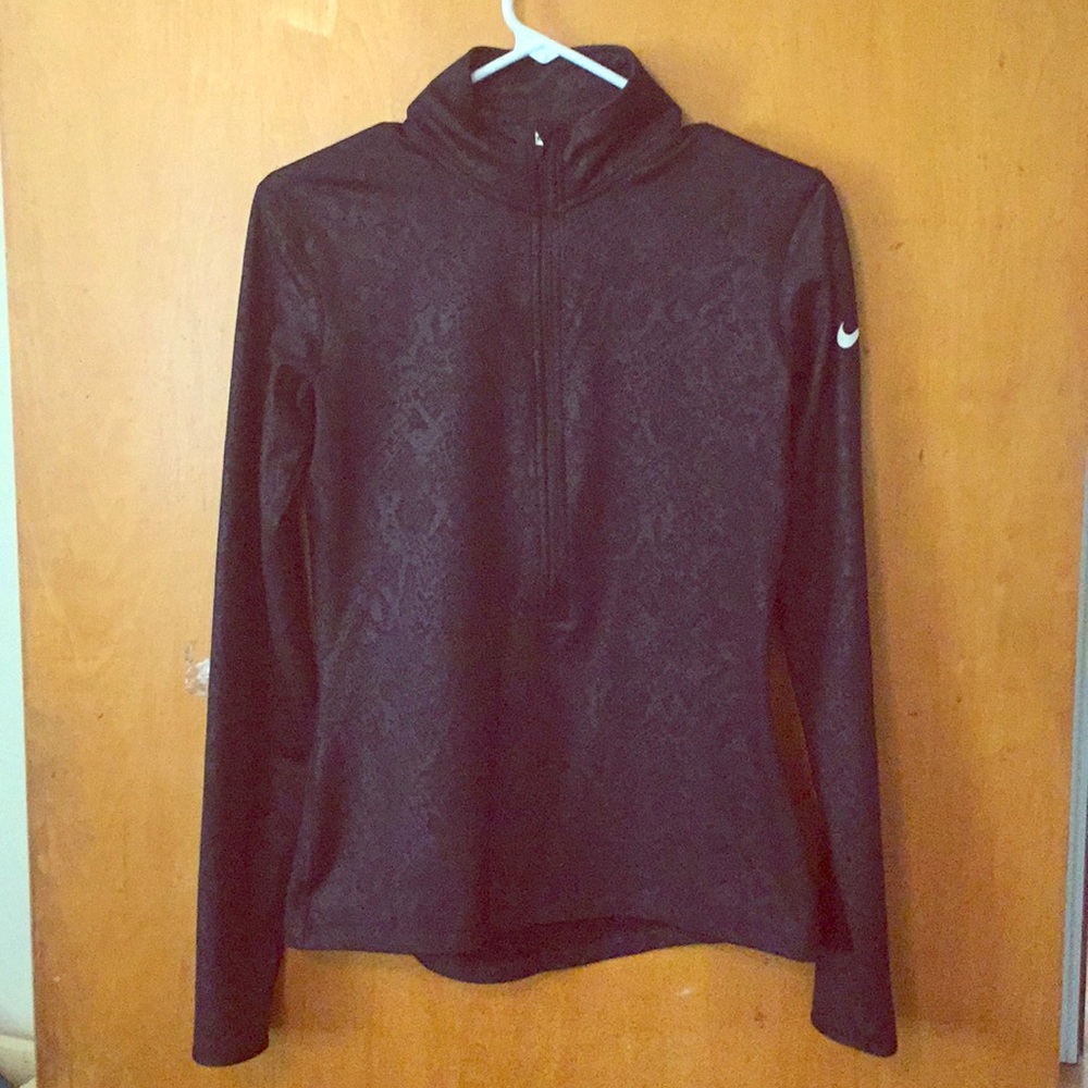 Snakeskin Nike drifit 1/4 zip